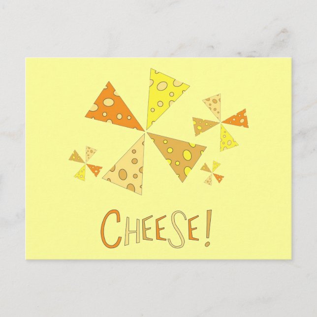 Carte Postale Fromage ! (Devant)