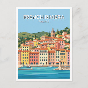 Carte Postale Front de mer de la vieille ville de Menton France