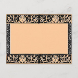 Carte postale frontière