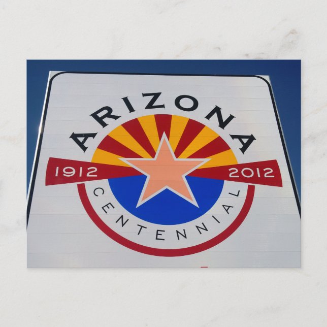 Carte postale frontière Arizona-Utah (Devant)