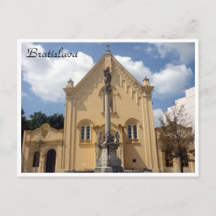 Carte Postale frontière de bratislava capuchin