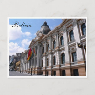 Carte Postale frontière de la paz