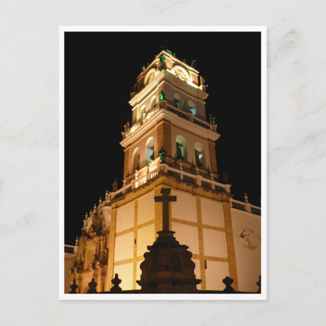 Carte Postale frontière de l'église de sucre (Devant)