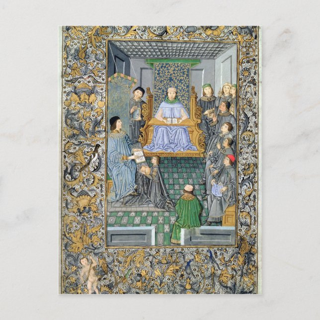 Carte Postale Frontispiece de la Gramatica d'Antonio de Nebrija (Devant)