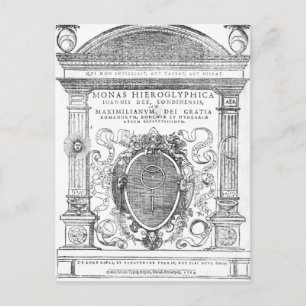 Carte Postale Frontispiece de 'Monas Hieroglyphica'