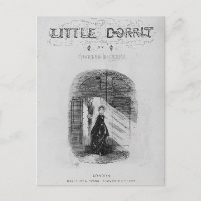 Carte Postale Frontispiece to 'Little Dorrit' par Charles (Devant)