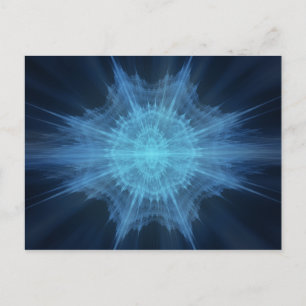 Carte Postale Frost Nova Fractal