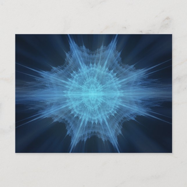 Carte Postale Frost Nova Fractal (Devant)
