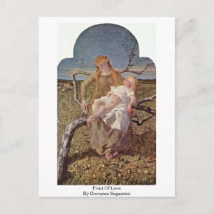 Carte Postale Fruit D'Amour De Giovanni Segantini