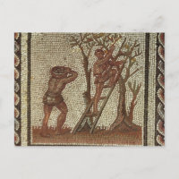 Fruit de cueillette, mosaïque romaine