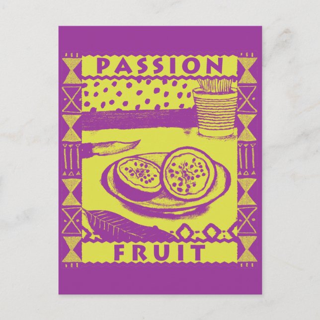 Carte Postale Fruit de passion (Devant)
