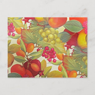 Carte Postale Fruit du Colorful