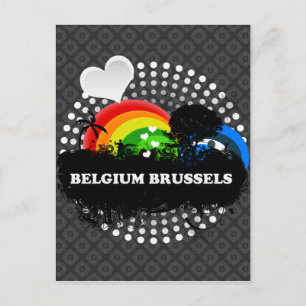 Carte Postale Fruité fine Belgique Bruxelles