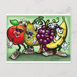 Carte Postale Fruits