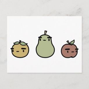 Carte Postale Fruits assortés