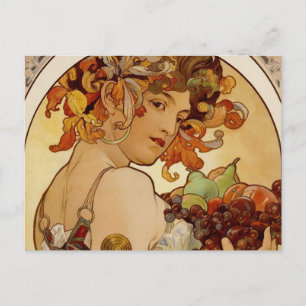 Carte Postale Fruits - Automne - vers 1897