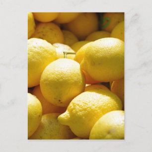 Carte Postale Fruits : Citrons