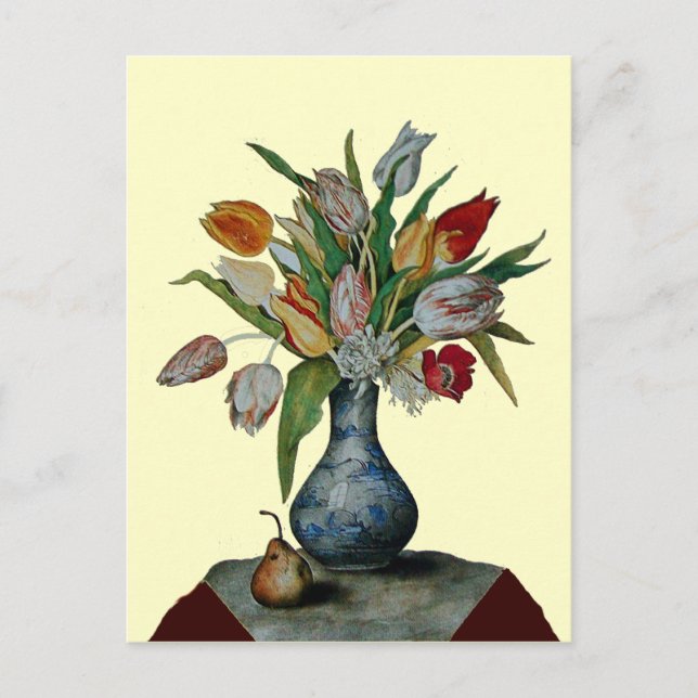 CARTE POSTALE FRUITS DE SAISON - TULIPS (Devant)