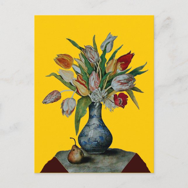 CARTE POSTALE FRUITS DE SAISON - TULIPS (Devant)