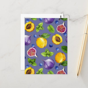 Carte Postale Fruits d'été
