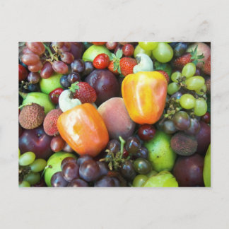 Carte postale Fruits et aliments 19