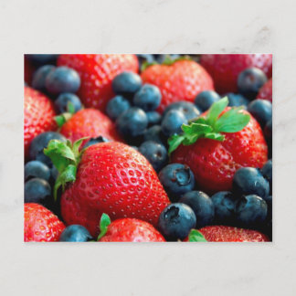 Carte postale Fruits et aliments 6