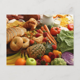 Carte postale Fruits et aliments 76