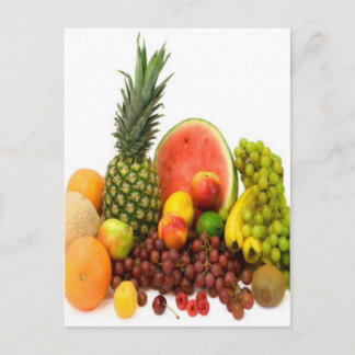 CARTE POSTALE FRUITS LÉGUMES