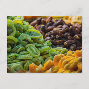Carte Postale Fruits sur un bazar à Istanbul (Turquie)