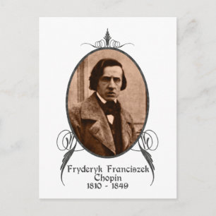Carte Postale Fryderyk Chopin