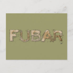 CARTE POSTALE FUBAR