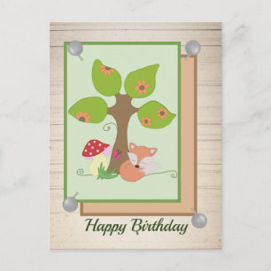 Carte Postale Fuchs non terme Baum
