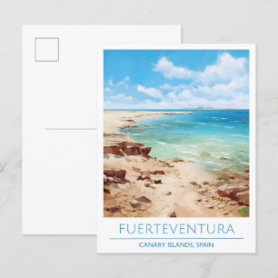 Carte Postale Fuerteventura Canaries Espagne Voyage