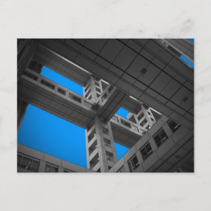 Carte Postale Fuji Bâtir des voies entières