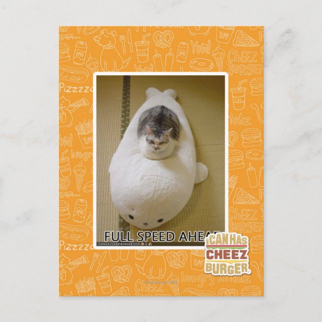 Carte Postale Full Speed Ahead (Devant)