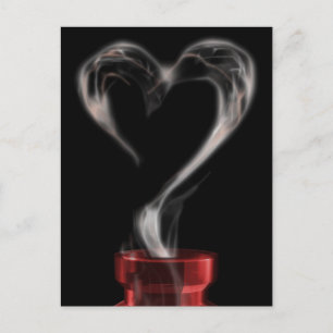 Carte Postale fumée de potion d'amour