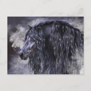 Carte postale Fumée et ébène