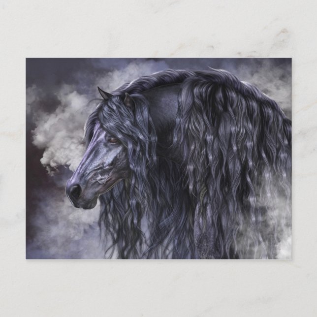 Carte postale Fumée et ébène (Devant)