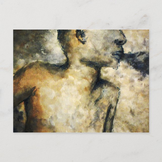 Carte Postale fumée soufflante (Devant)