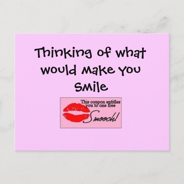 Carte Postale Fumer (Devant)