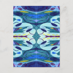Carte Postale Fumes bleues