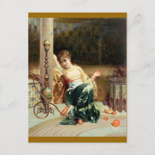 Carte Postale Fumeur de haschich - Emile Bernard