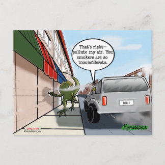 Carte Postale Fumeur sans considération ?