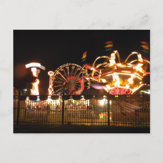 Carte Postale Fun clôturé (Devant)