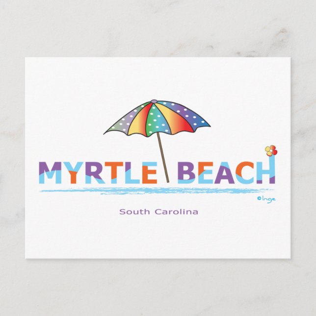 Carte Postale Fun Myrtle Beach, SC (Devant)
