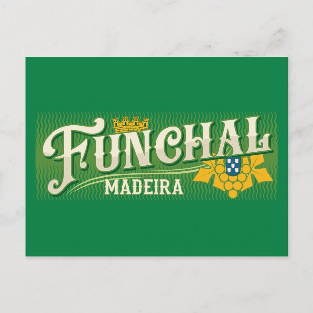 Carte Postale Funchal Madeira (Devant)