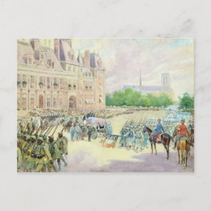 Carte Postale Funérailles du général Joseph Gallieni 1916