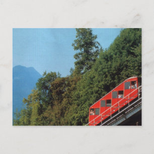 Carte Postale Funiculaire de Harder Kulm, Interlaken 1