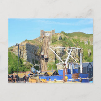 Carte Postale Funiculaire Hastings