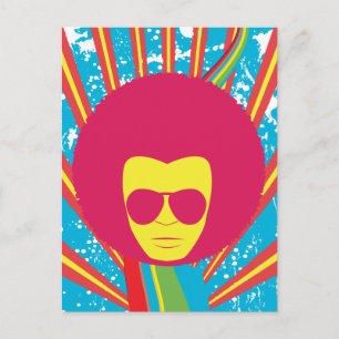 Carte Postale Funk ~ Funky Soul Disco Man